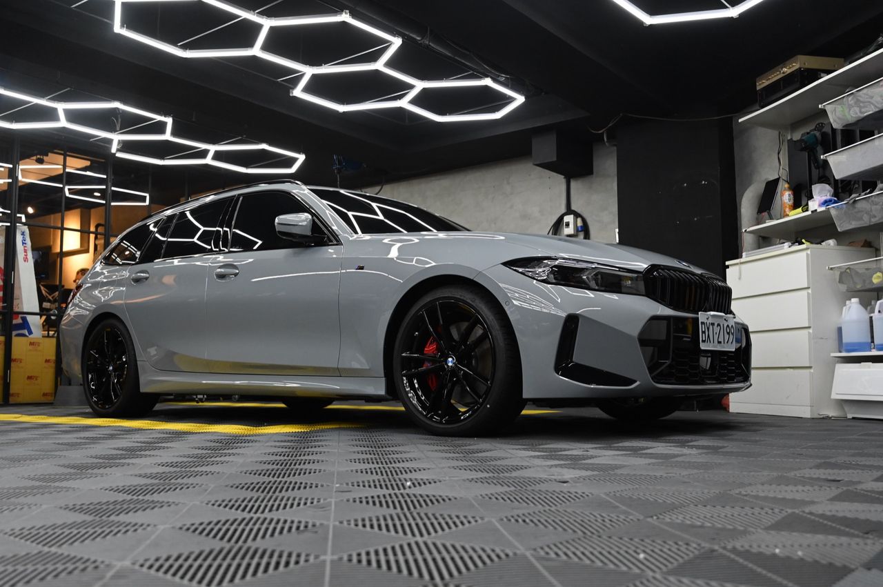 BMW 330i 全車犀牛皮施工——捷匠