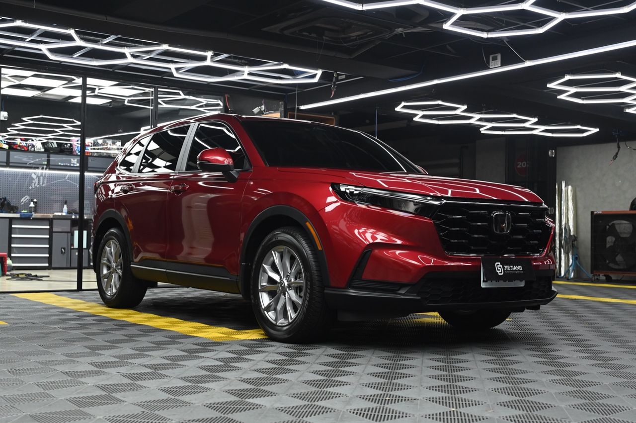 Honda CR-V 拋光鍍膜施工棚——捷匠